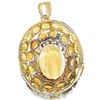 Image 4 : Citrine, Sapphire and Diamond Pendant