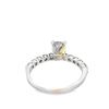 Image 4 : Cushion Cut Diamond Engagement Ring