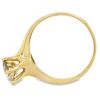 Image 3 : GIA Fancy Yellow Brown Solitaire Diamond Ring