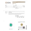 Image 8 : GIA Colombian Emerald & Diamond Ring