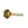 Image 2 : Yellow Diamond Engagement Ring