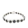 Image 3 : Black and White Diamond Bracelet