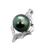 Tahitian Pearl & Diamond Enhancer Pendant
