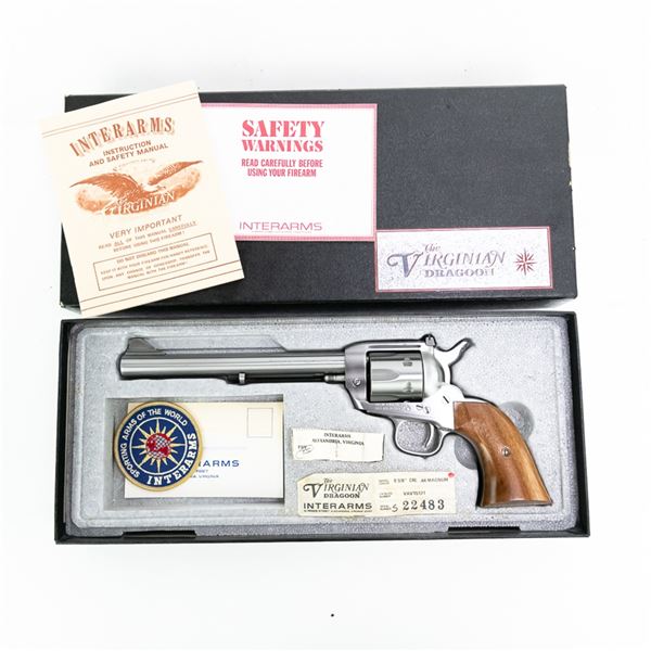 Interarms Virginian Dragoon 44MAG 8.5" Rev S22483