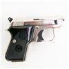 Image 5 : Beretta 950BS .25acp Nickel Pistol     BER99151V