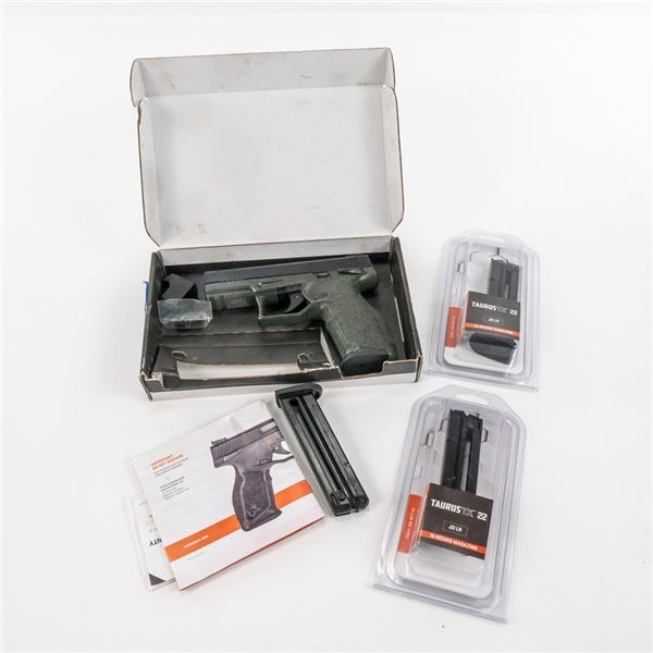 Taurus TX-22 22lr 4" Pistol  1PT422227