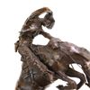 Image 10 : Frederick Remington Bronze Cowboy  "Rattlesnake"