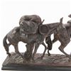 Image 10 : Cowboy Leading Pack Horse Chalkware Statue