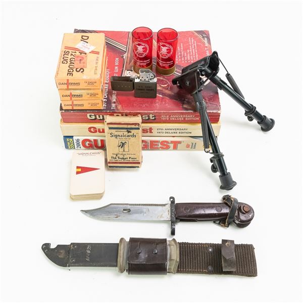 Lot of Gun Lovers Items