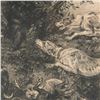 Image 4 : The Boar Hunt - Antique Etching