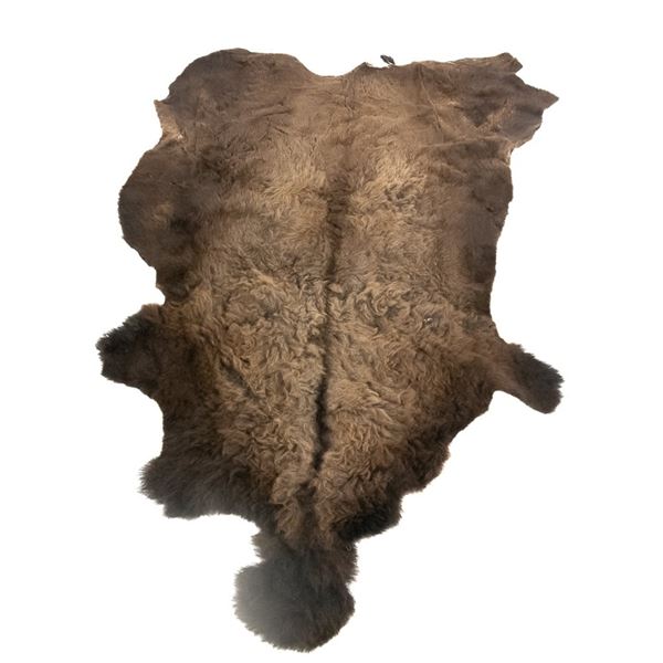 Winter American Buffalo Hide Blanket/Throw
