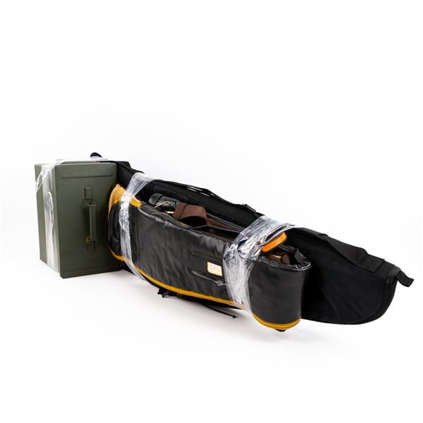 4x Rifle Cases and 1x Large 50cal Ammo Can