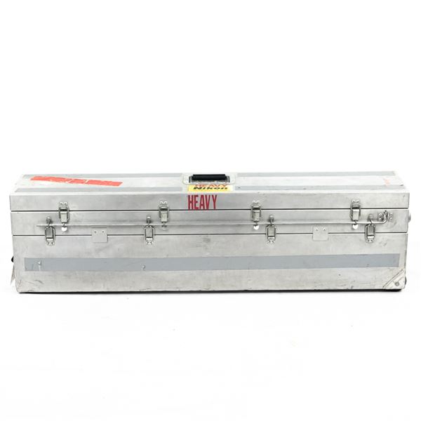 Aluminum 3x Rifle Wheeled Safari Travel Case