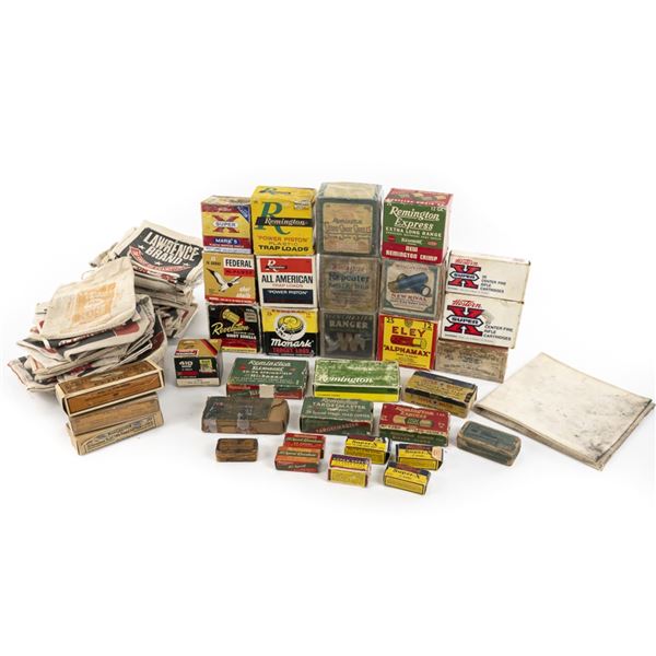 Vintage/Collector Ammunition Boxes & Shot Bags