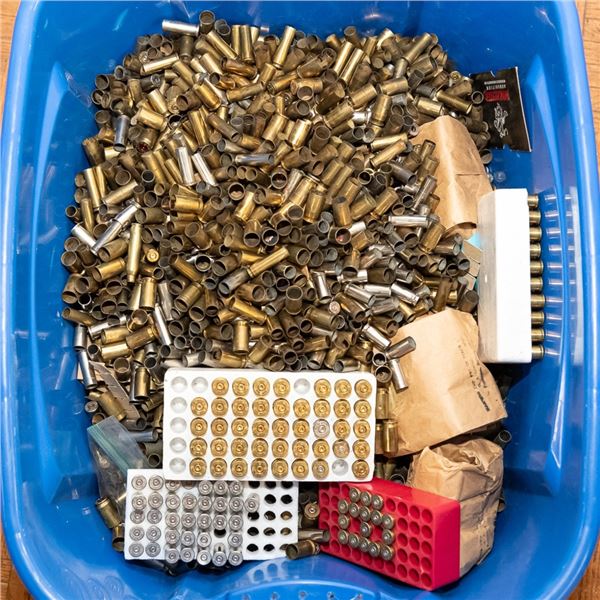 60 Pounds Of Mostly Once Fired Handgun Brass