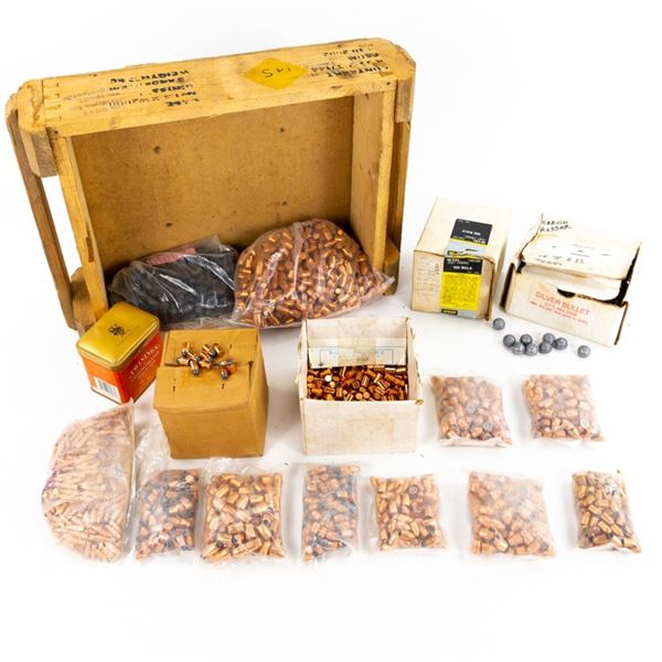 Wooden Crate of Reloading Projectiles