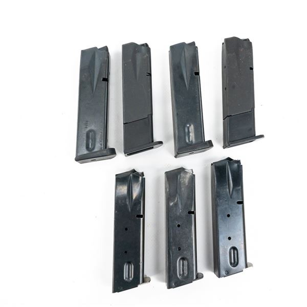 4x Sig P226 9mm & 3x S&W59 9mm Magazines