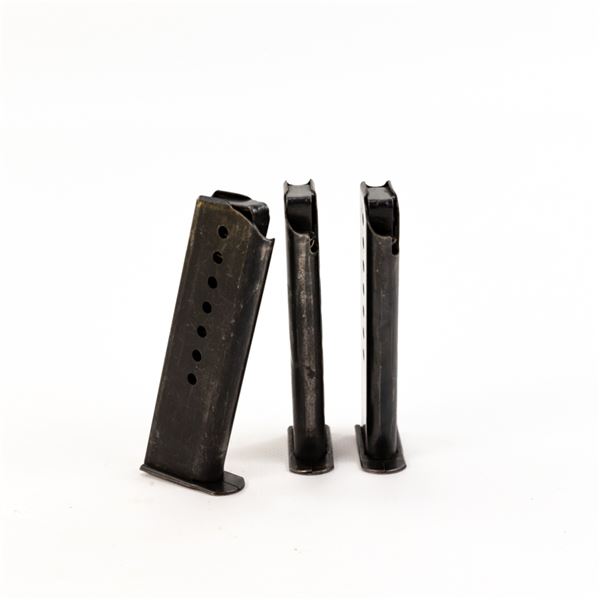 3x Vintage German P38 Magazines