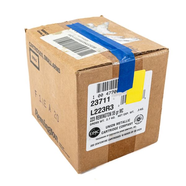 200rds NEW! Remington UMC .223 Ammunition