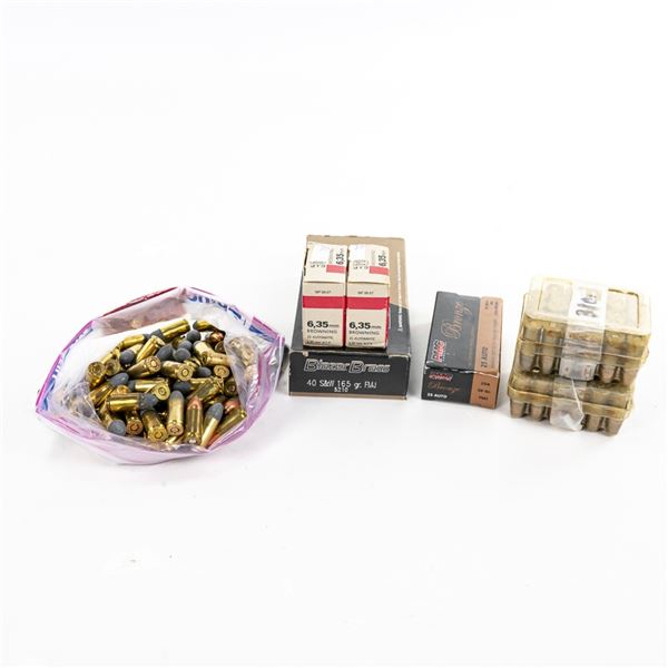 Mixed Handgun Ammunition lot