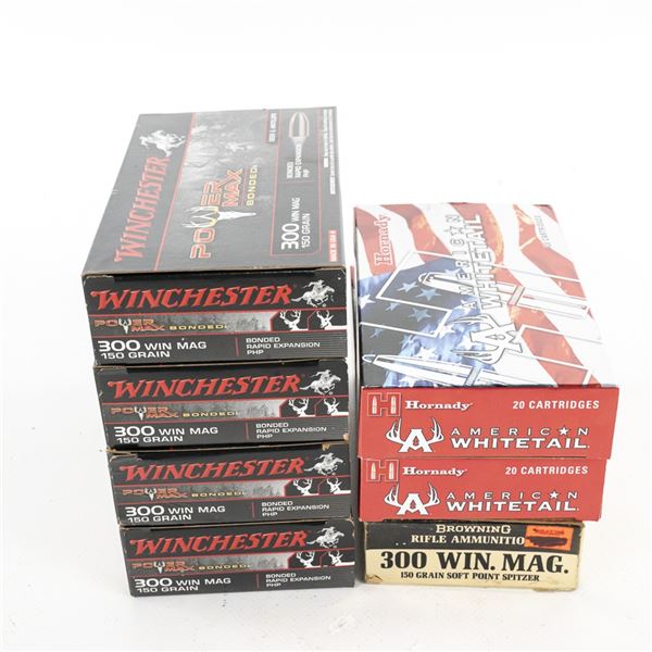 120rds. .300 Win Mag Ammunition