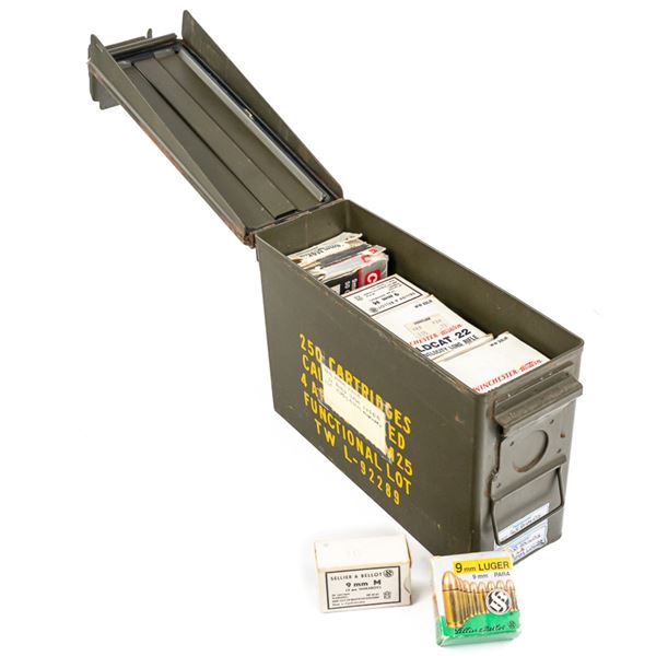 9mm Makarov, 9mm Luger, 22lr Ammunition