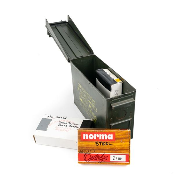 215rds 7.7Jap Ammunition In An Ammo Can
