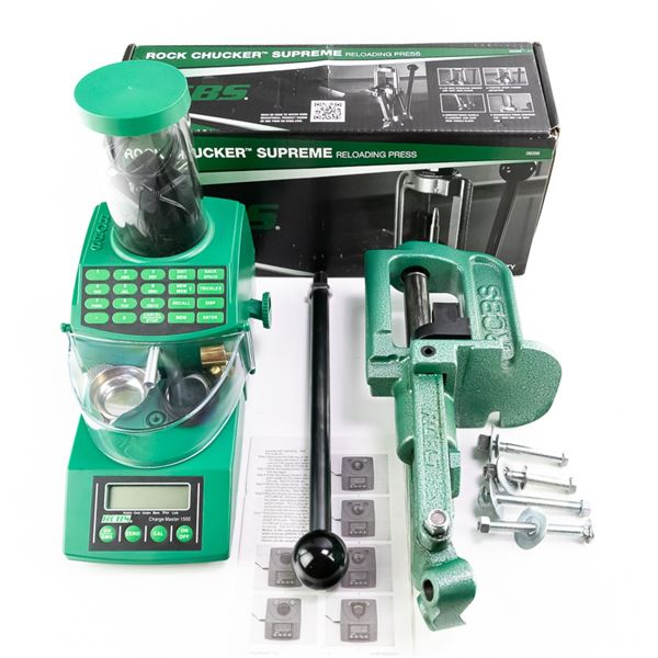 RCBS Rock Chucker Supreme & Charge Master 1500