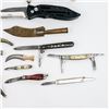 Image 18 : Large Pocket Knife Lot 13 Knives-Schrade, Switch