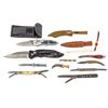 Image 1 : Large Pocket Knife Lot 13 Knives-Schrade, Switch