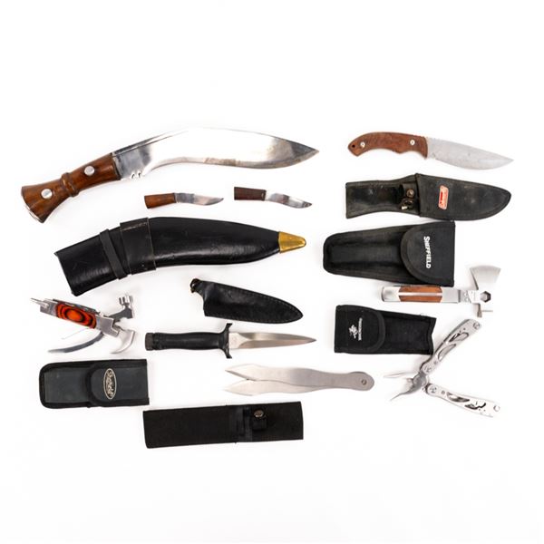 Lot of Knives And Multi Tools
