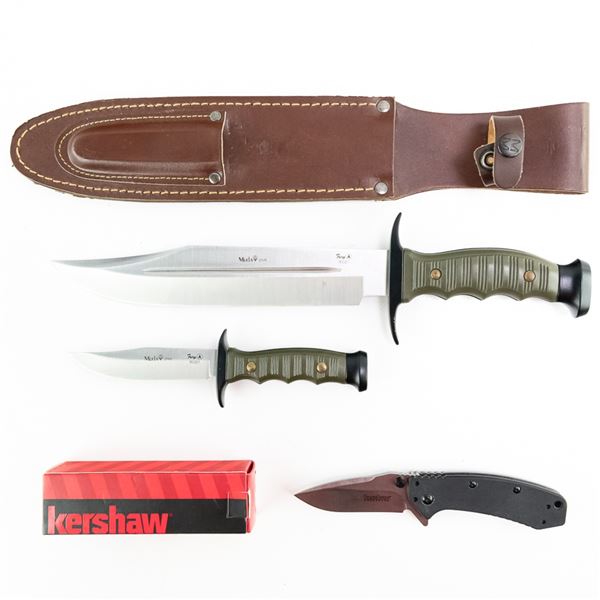 Muela Fury Knife Set & Kershaw Cryo Knife