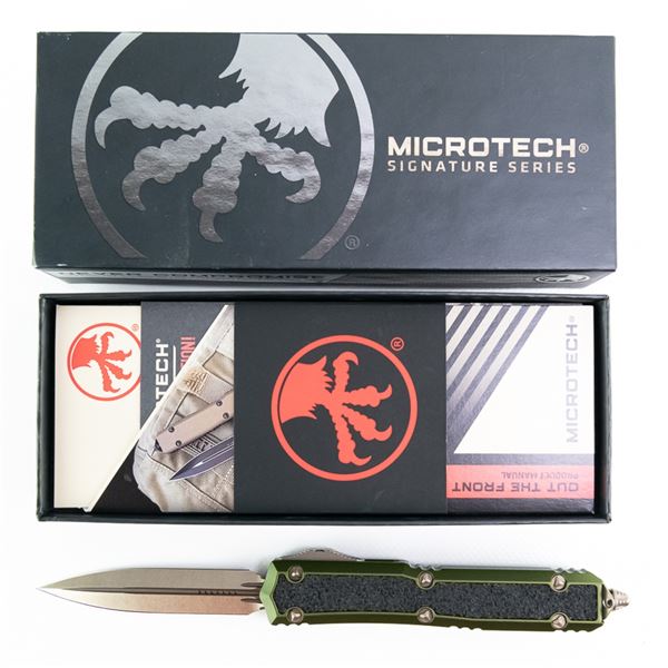 NIB Microtech Makora Auto Signature Series Knife
