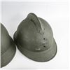 Image 5 : US M1 Paratrooper & French Helmet-Gas Mask Bag Lot