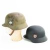 Image 4 : WWII German Helmet DAF SS Reissue Lot