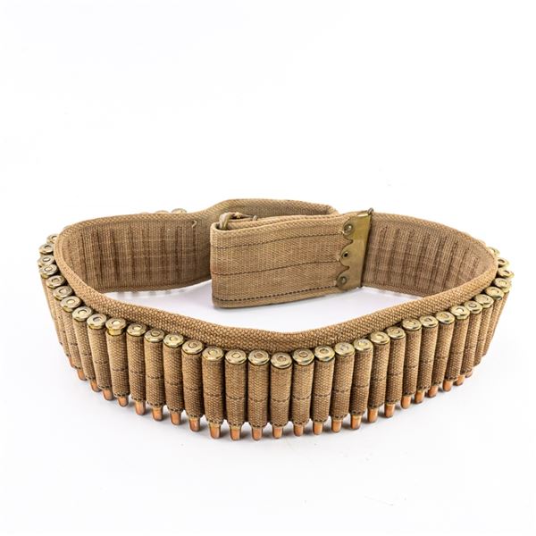 Span Am US Krag  M1894 30-40 Web Belt DUMMY Rounds