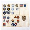 Image 16 : WWII US Veteran Patch Album Collection (394)