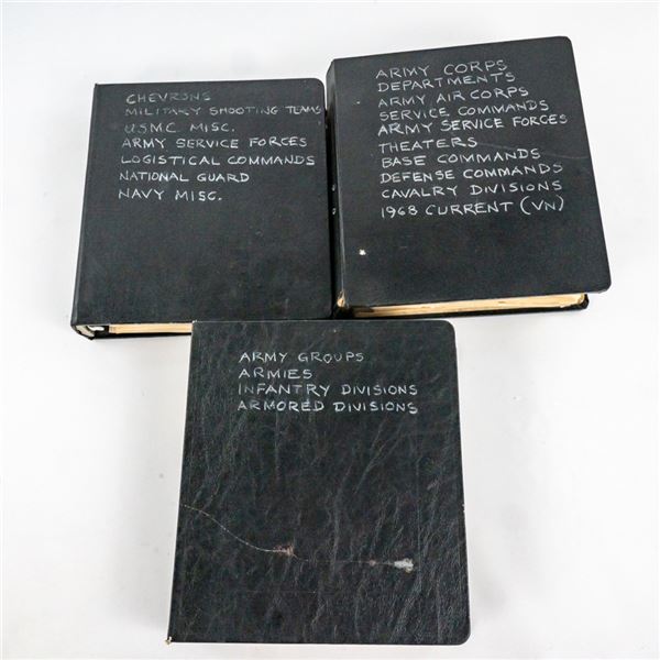 WWII US Veteran Patch Album Collection (394)