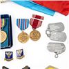 Image 7 : US WWI Trench Periscope-WWII Medal Patch Lot