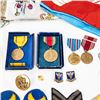 Image 9 : US WWI Trench Periscope-WWII Medal Patch Lot