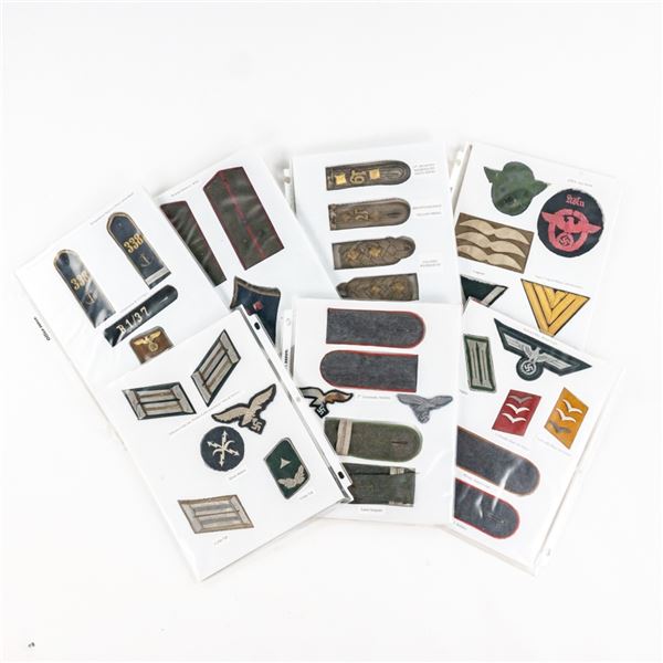 WWII US Veteran German Souvenir Album-Patch, Flag