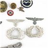 Image 9 : WWII German Medal Patch Hat Badge Lot