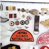 Image 3 : WWI WWII German US Pin, Medal, Decal NG Lot