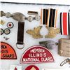 Image 4 : WWI WWII German US Pin, Medal, Decal NG Lot