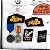 Image 6 : WWI WWII German US Pin, Medal, Decal NG Lot