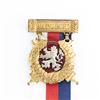 Image 3 : Czech Prague Military School St Hubert Medal 1932