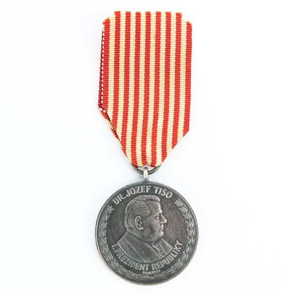 WWII Slovak Republic Personal Bravery Medal 2nd Cl