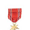 Image 5 : WWII Czechoslovakia Order of Charles IV 1st Medal