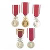 Image 1 : WWII Czech National Guard Merit Defense Medal Set