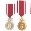 Image 2 : WWII Czech National Guard Merit Defense Medal Set